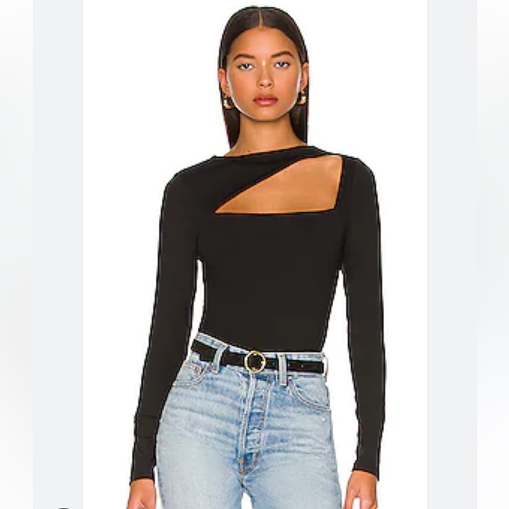 Susana Monaco Angle Cut Out Top